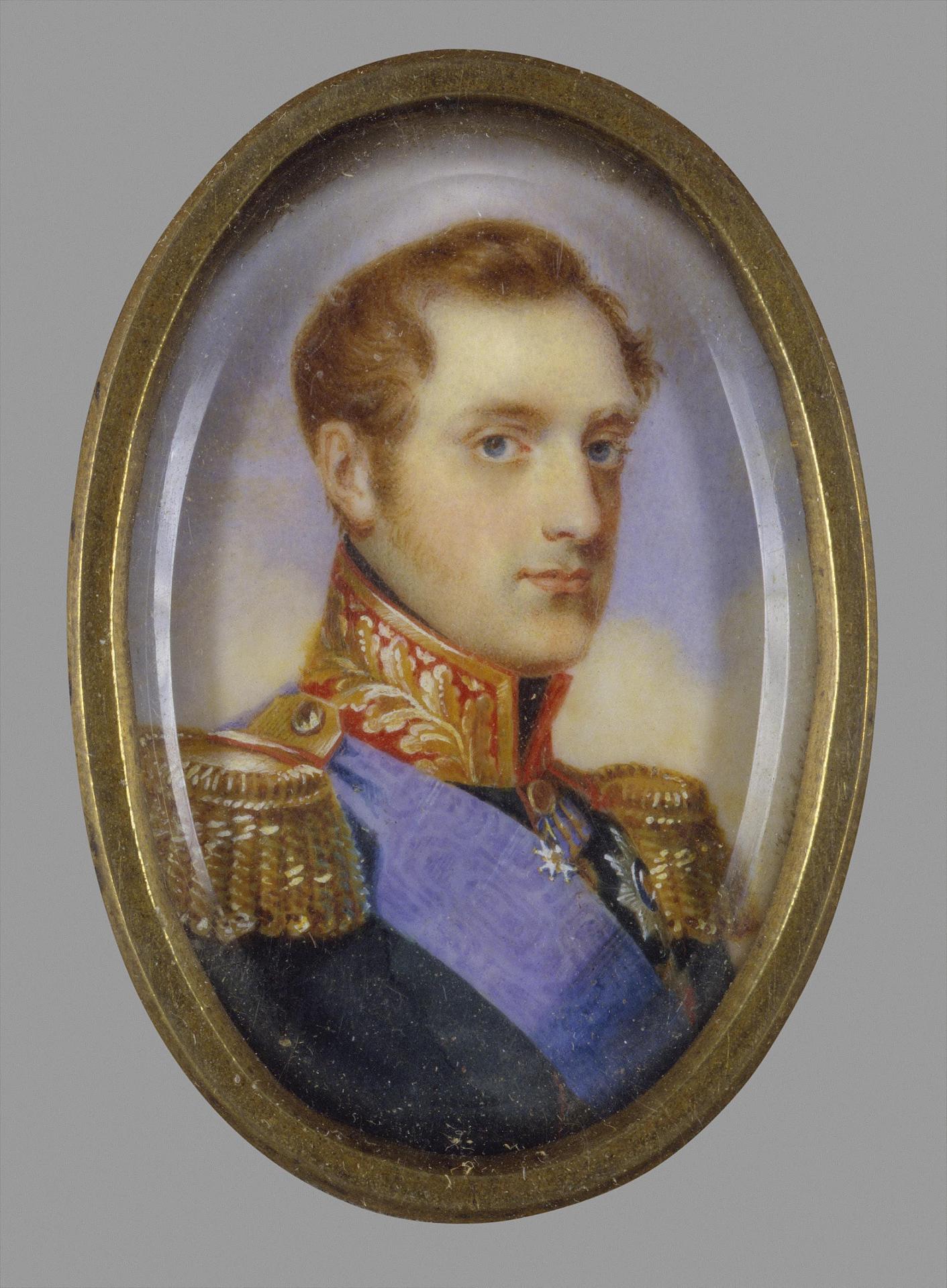 Иван Андреевич Винберг? "Портрет императора Николая I". 1826-1830. Эрмитаж, Санкт-Петербург.